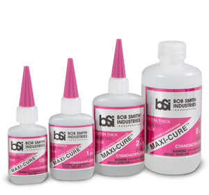 Maxi-Cure -  CA - Cyanoacrylate - Super Glue - BSI Adhesives