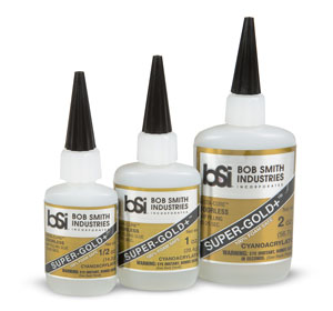 Super Gold Plus CA - Odorless Super Glue - Foam Safe Cyanoacrylate - BSI Adhesives