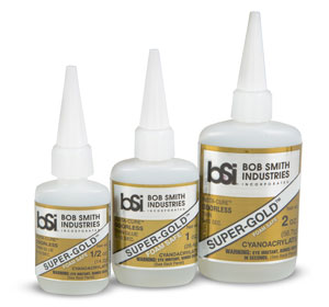 Super Gold CA - Odorless Super Glue - Foam Safe Cyanoacrylate - BSI Adhesives